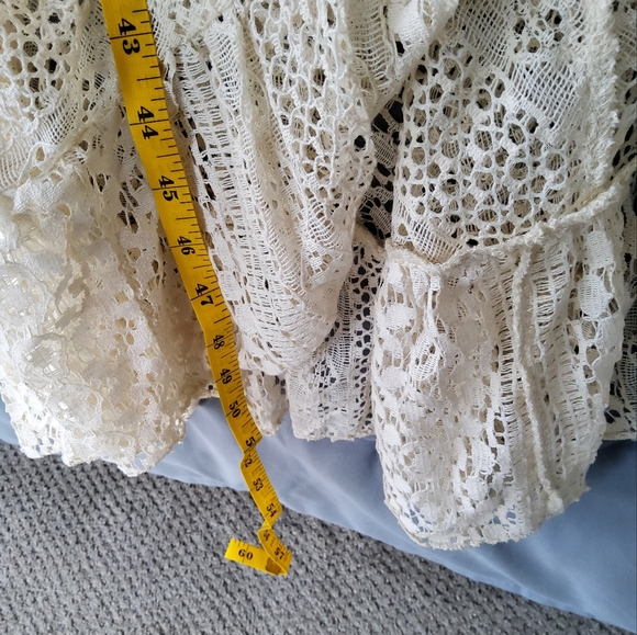 Solitaire by Ravi Khosla Crochet Hi/Lo Maxi Dress - Picture 11 of 16